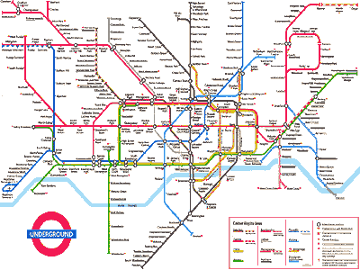 london underground map