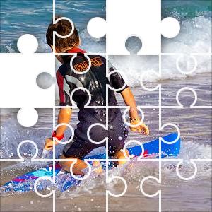 Daily Jigsaw Puzzle 2017-11-02 Boogie Board Boy - JigZone.com